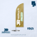 WIND BANNER COMPLETO - (G) 250cm