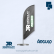 WIND BANNER COMPLETO - (GG) 290cm