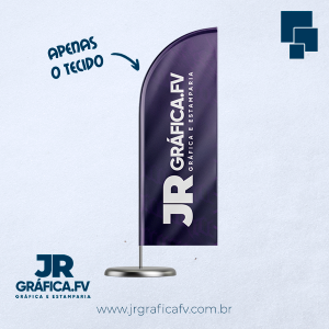 TECIDO DO WIND BANNER   4x4 Estampa do 2 Lados  Costurado 